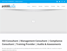 Tablet Screenshot of processlogixconsulting.com